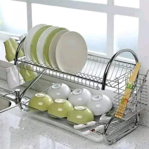 325369150_711775560507655_9009408368903120700_n-800x800 2 Layer Dish Drainer Kitchen Rack
