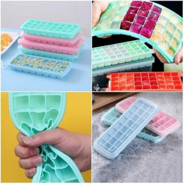 24 Girds Silicon Ice Tray
