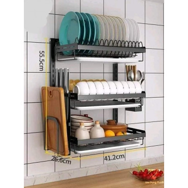 Wall Fitting Kitchen Dish Rack