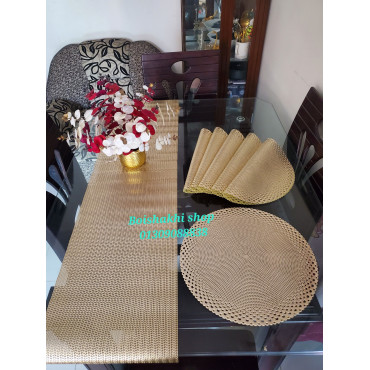 PVC Dining Mat with runner