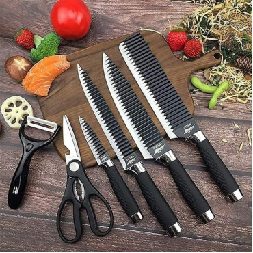 6 Pcs Premium Kitchen Knife Set