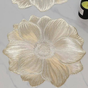 Lotus-Shaped PVC MAT (6 pcs )