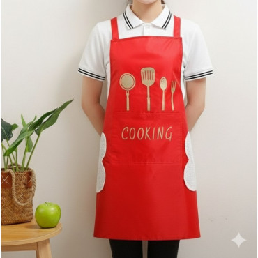 Cooking Apron (Red)