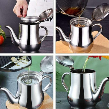 450 ML Stainless Steel Oil Pot