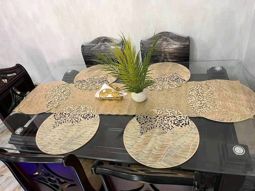 PVC Dining Mat with runner